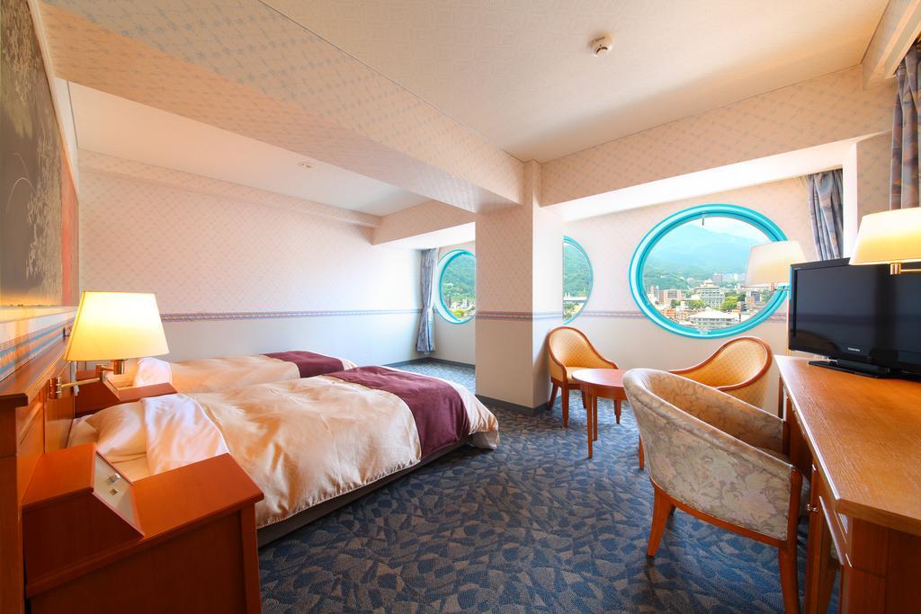 Hotel Seawave Beppu Esterno foto